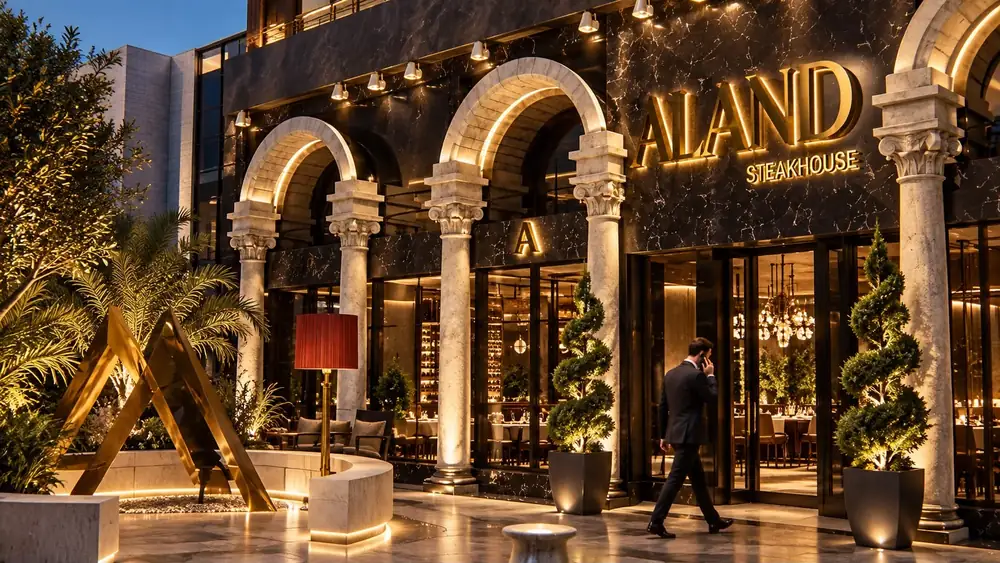 Aland Steak House Erbil dış cephe
