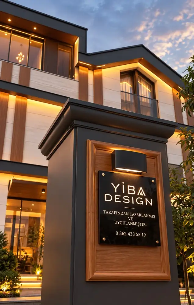 Villa Paçal giriş cephesi